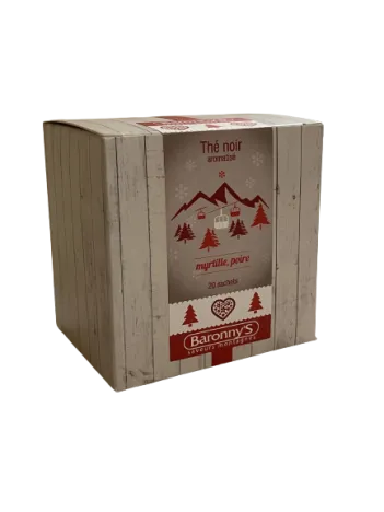 Thé Noir Baronny'S Saveurs Des Montagnes Myrtille Poire